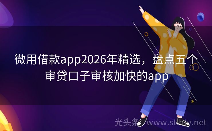 微用借款app2026年精选，盘点五个审贷口子审核加快的app